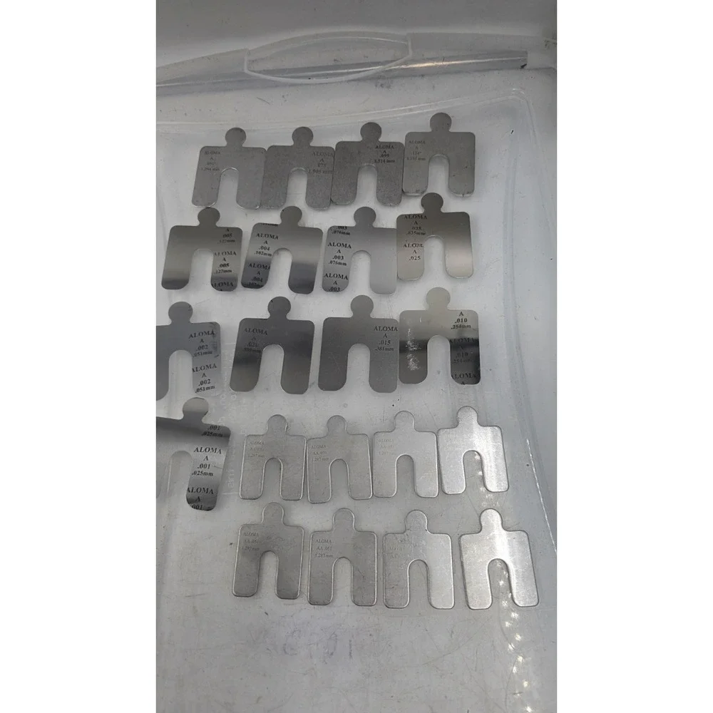 Aloma Size A Steel Shims  Thick  See photo FAST SHIP